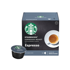 星巴克(Starbucks) 胶囊咖啡 黑咖啡 66g（雀巢多趣酷思咖啡机适用） 意式浓缩